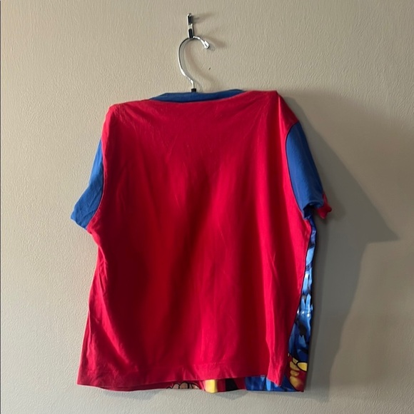 Superman Kids Costume T-Shirt - Red and Blue - Picture 4 of 4
